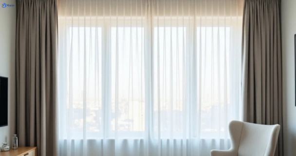 Restored vibrant drapes in miami QLD after Matty Curtain Cleaning